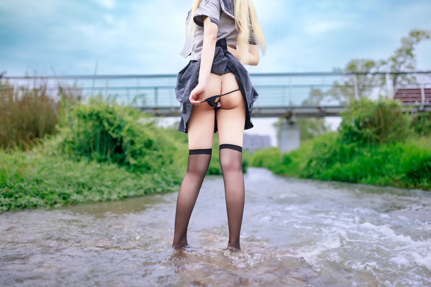 阿雪雪 - No.024 湿地JK [78P-1.77GB] tg@simisebaisi 【丝足阁】025.webp